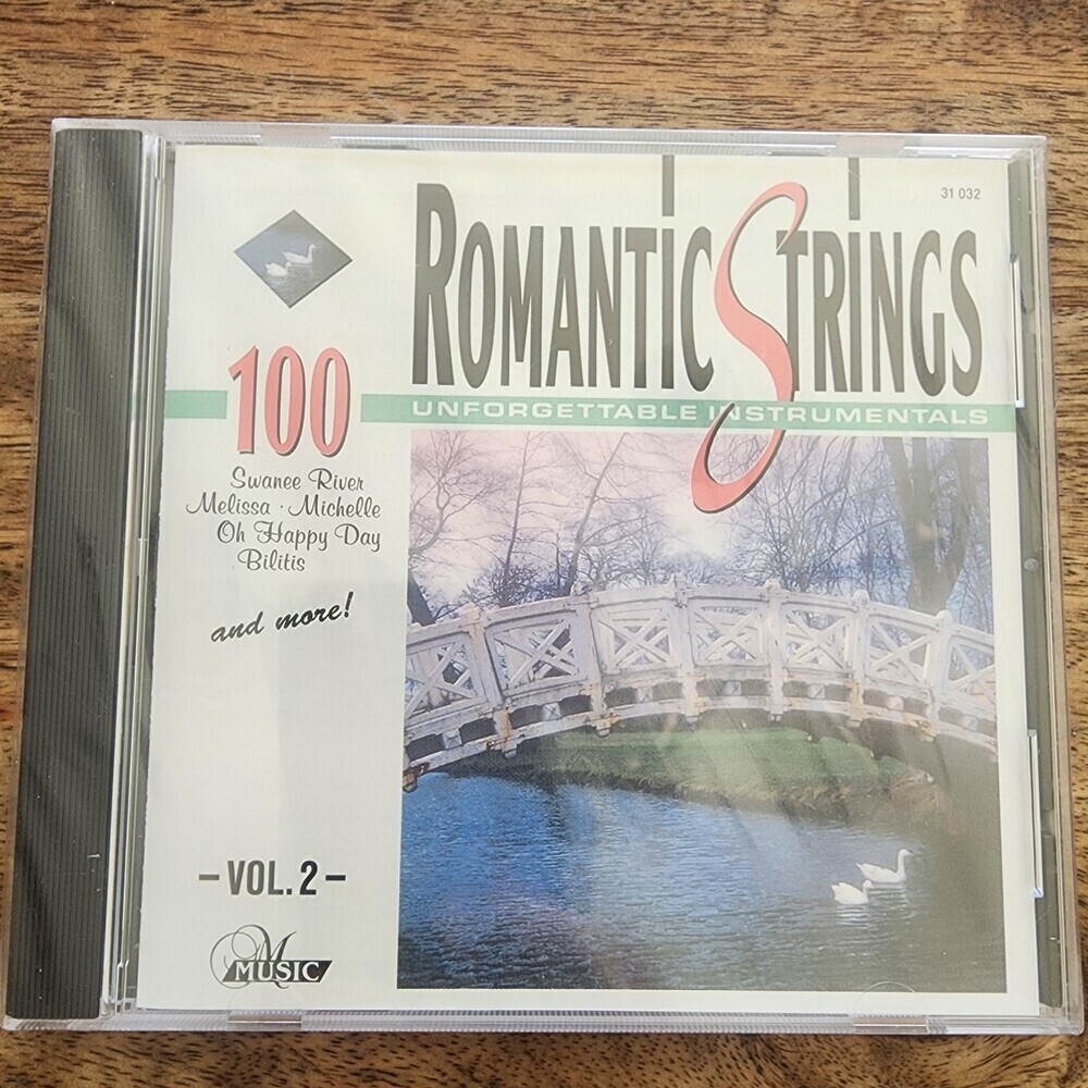 Romantic Strings CD Romantic Strings Vol. 2 Instrumental Easy 1993 Beige Album